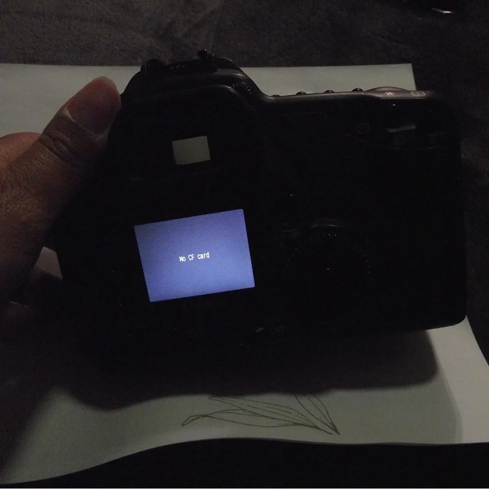 Canon EOS 10D Black Digital Camera- CAMERA BODY + CHARGER ONLY